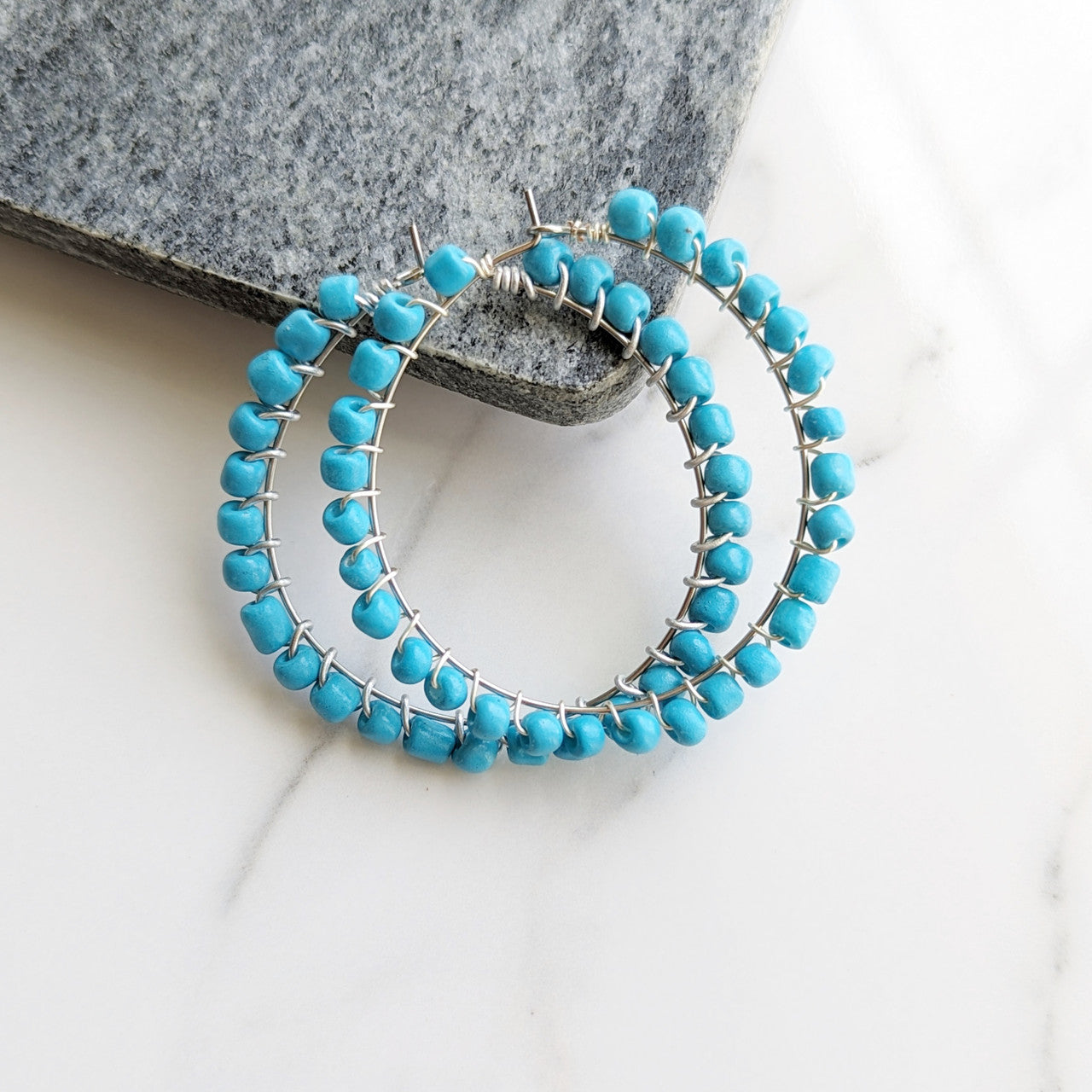 Turquoise Sedona Hoop