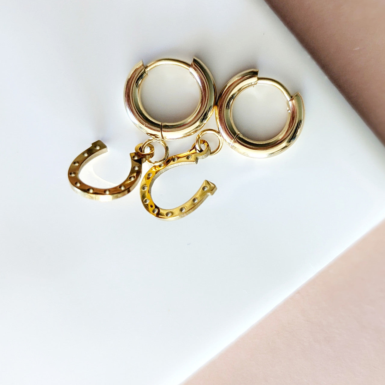 Gold Huggie Hoop Earrings | NEW STYLE
