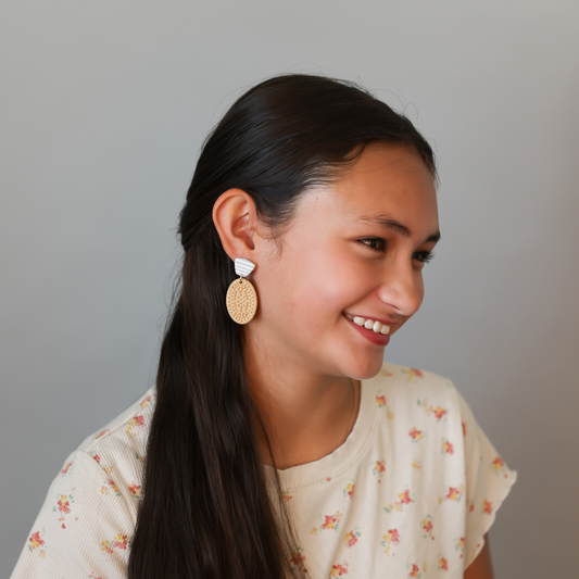 Seaside Stripe Earring