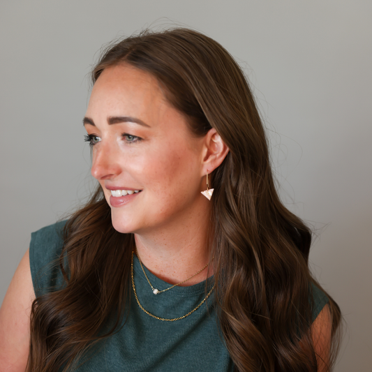 Sun Catcher Hoop Earring