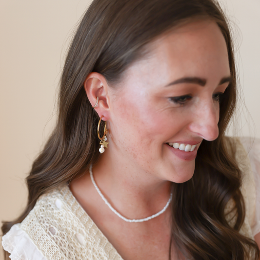 Stardust Hoop Earring