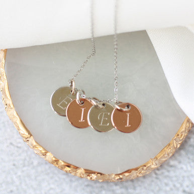 Initial Charm Necklace