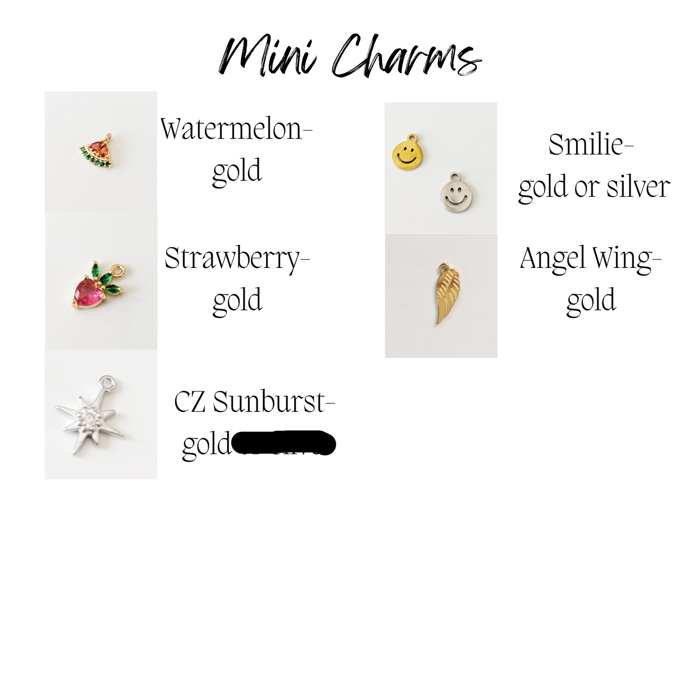 Design- Your- Own Charm Necklace or Bracelet