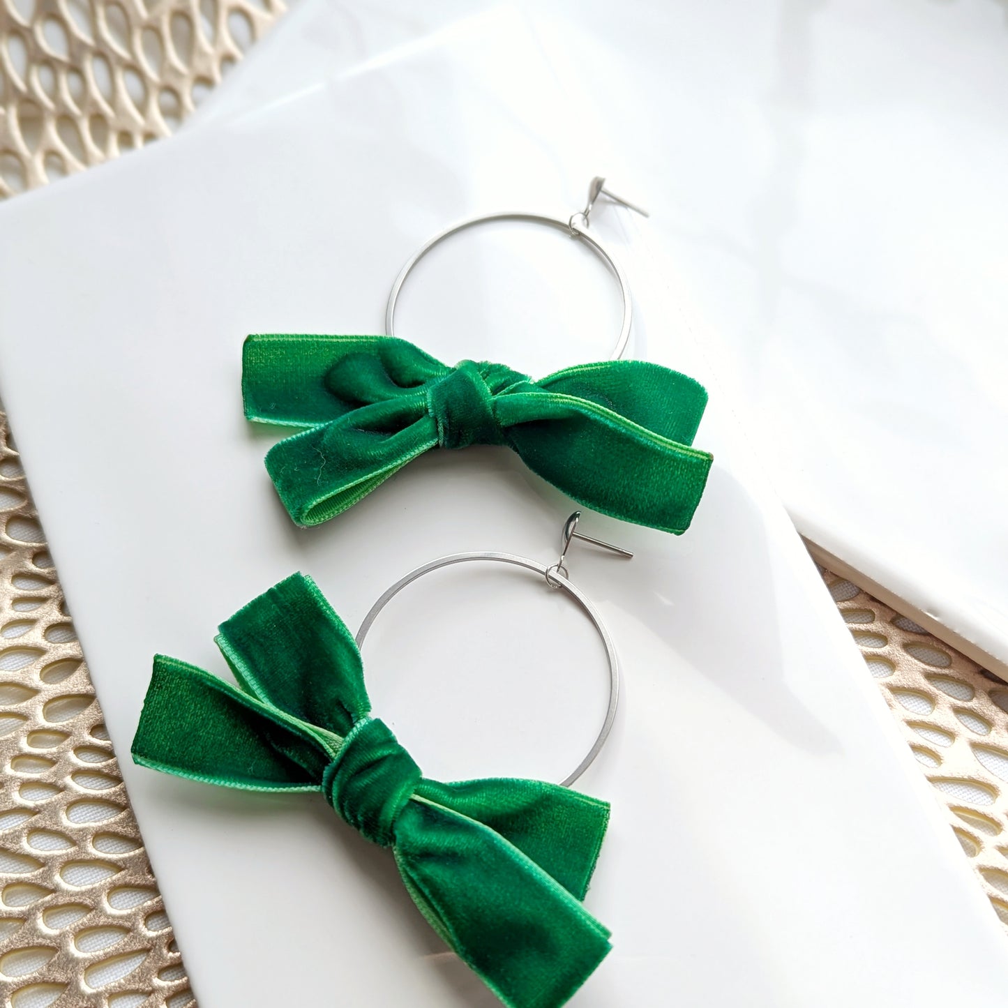Velvet Evergreen Beau Earring