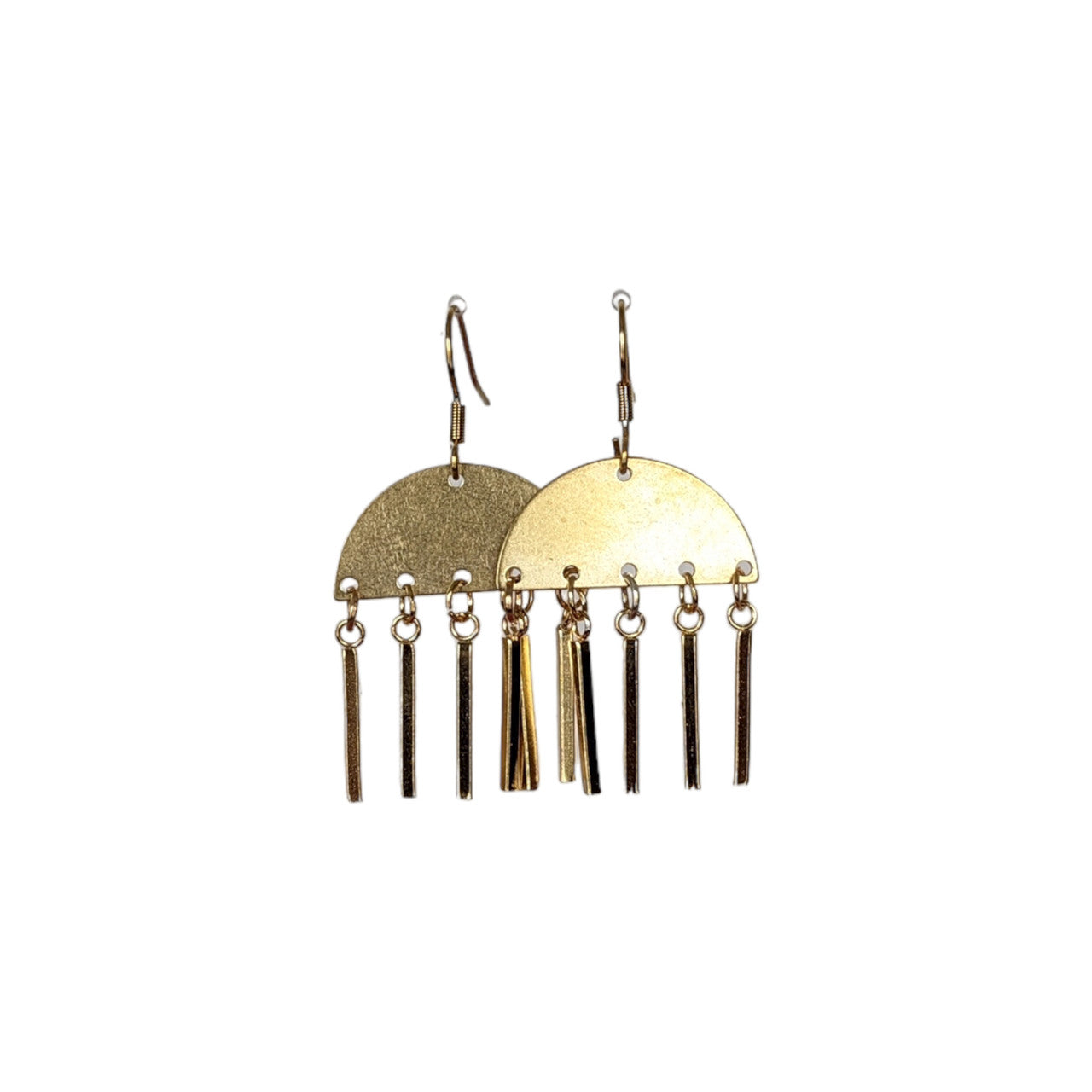 Gold Fringe Earring