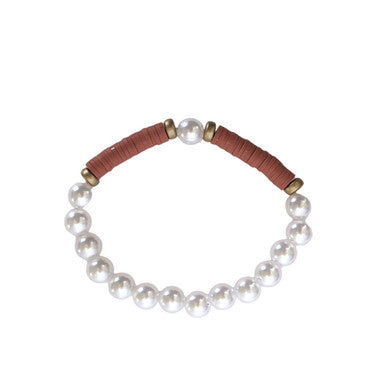 Pearl Heishi Bracelet | Color Options