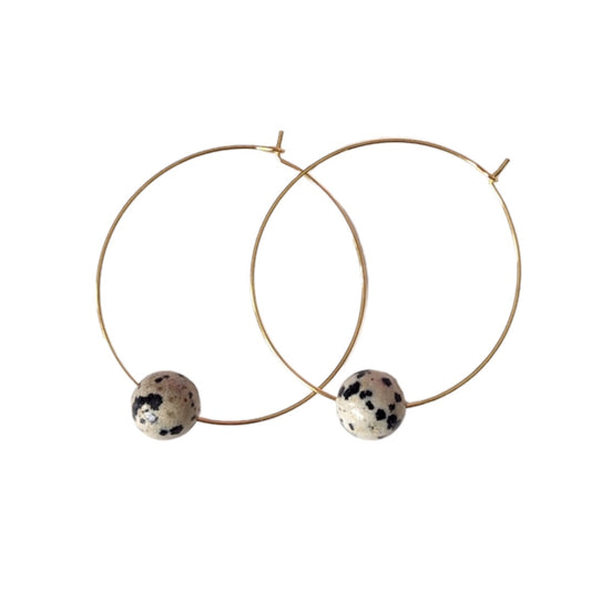 Dalmatian Jasper  Hoop