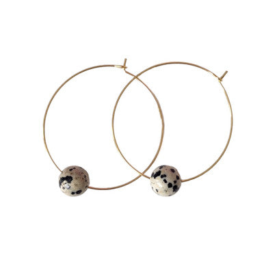 Dalmatian Jasper Hoop