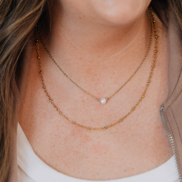 Everly Pearl Necklace
