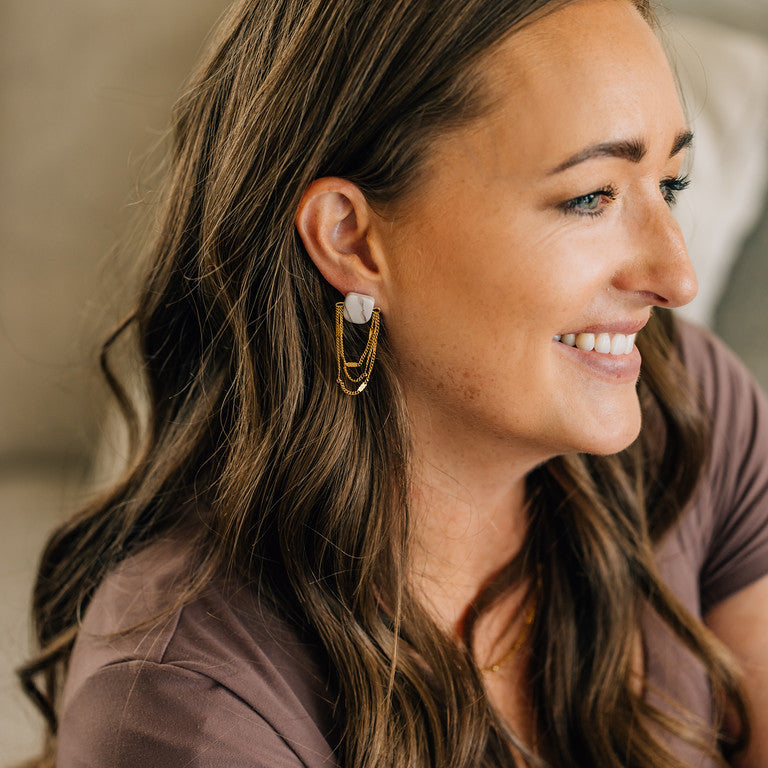 Jena Clay Earring
