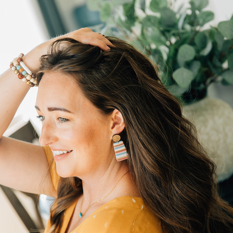 Serape Heidi Clay Earring