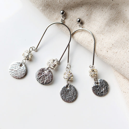Silver Opulent Earring