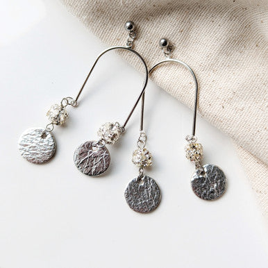 Silver Opulent Earring
