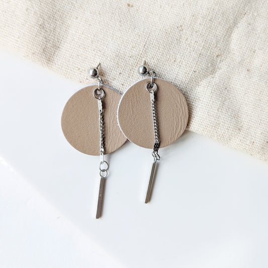 Taupe Linny Earring