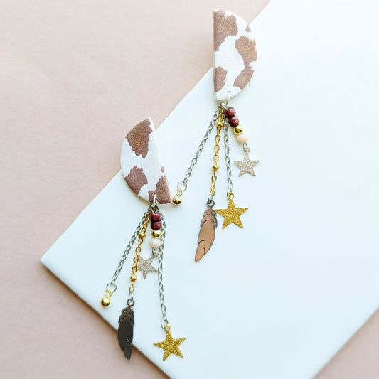 Gracey Clay Earring
