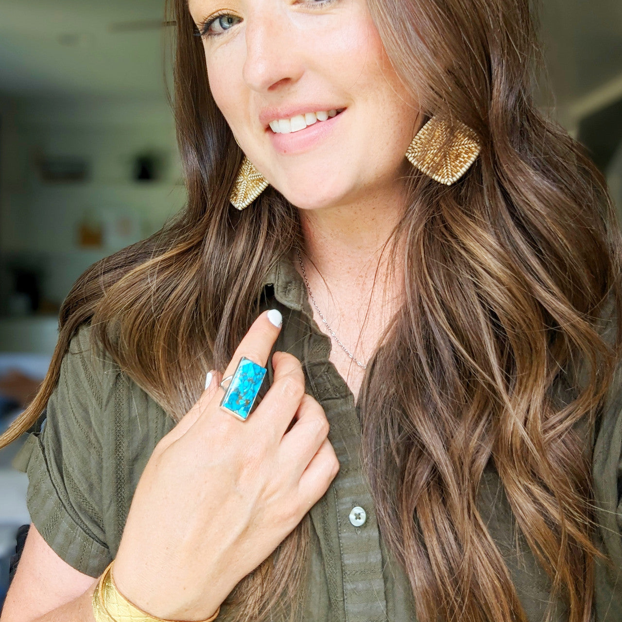 Santa Fe Turquoise Ring