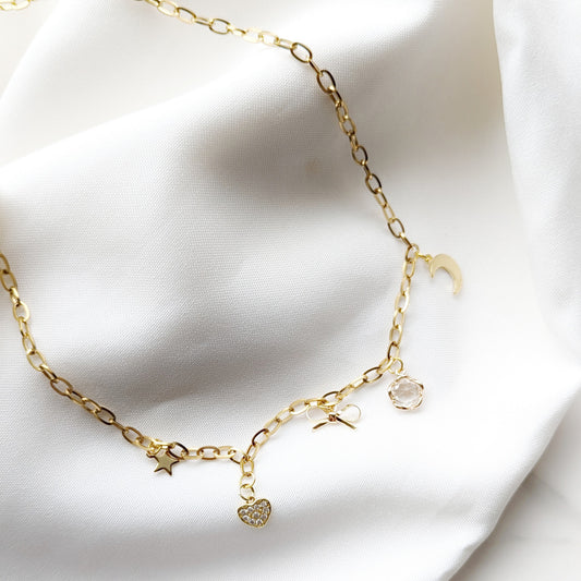 Design- Your- Own Charm Necklace or Bracelet