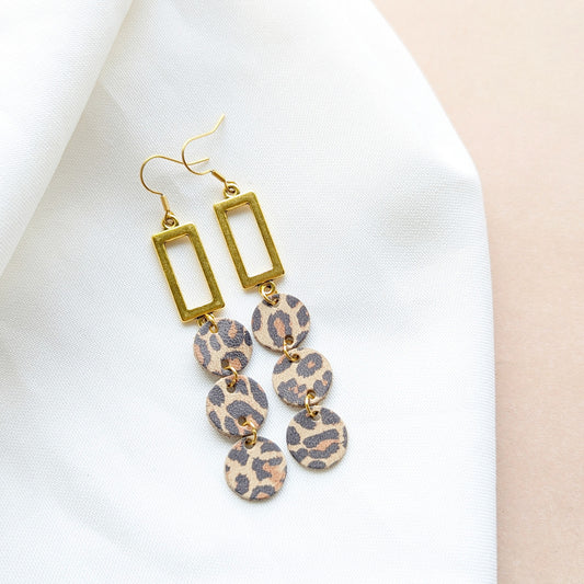 Leopard Jen Earring