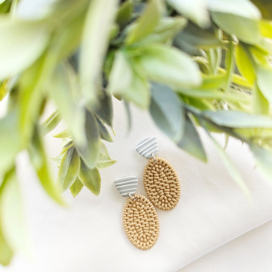 Seaside Stripe Earring