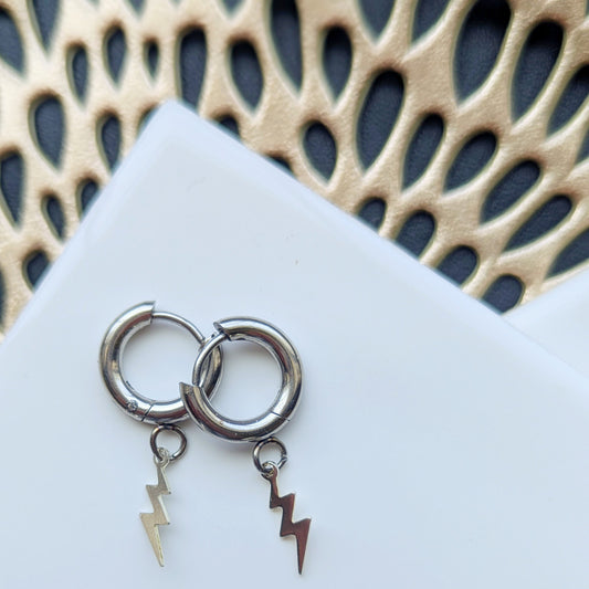 SILVER Huggie Hoop Earrings  | NEW STYLE