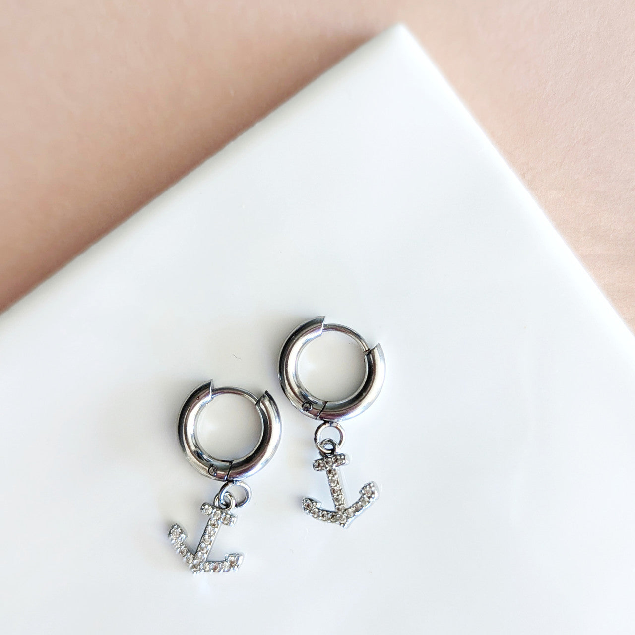 SILVER Huggie Hoop Earrings  | NEW STYLE