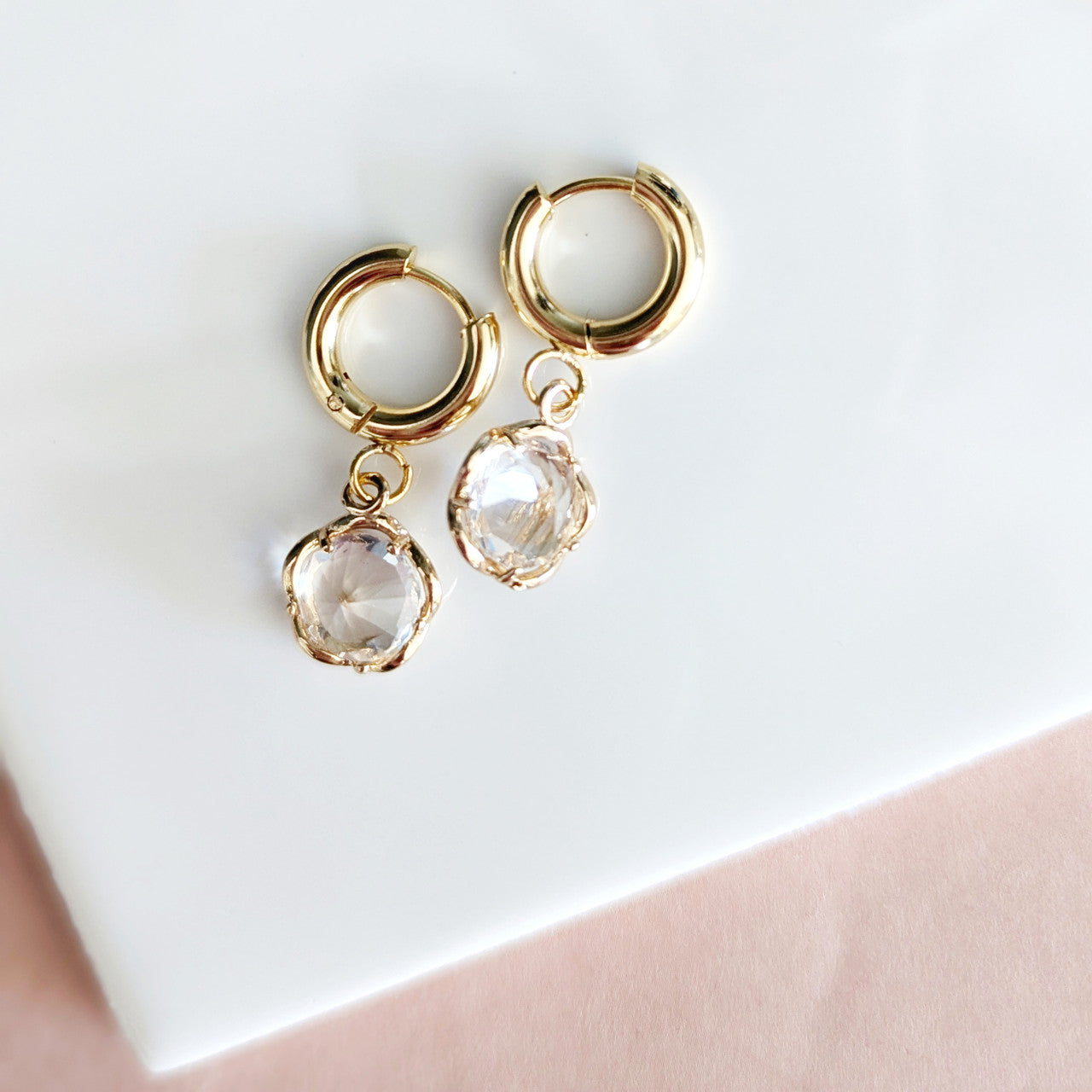 Gold Huggie Hoop Earrings  | NEW STYLE