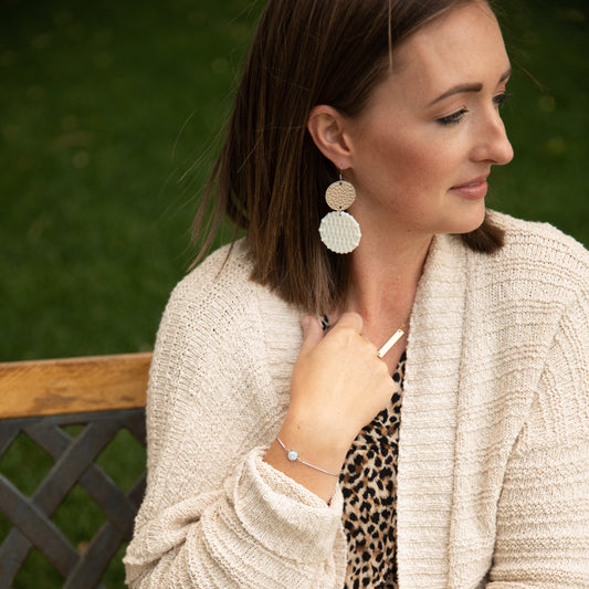 Druzy Slider Bracelet