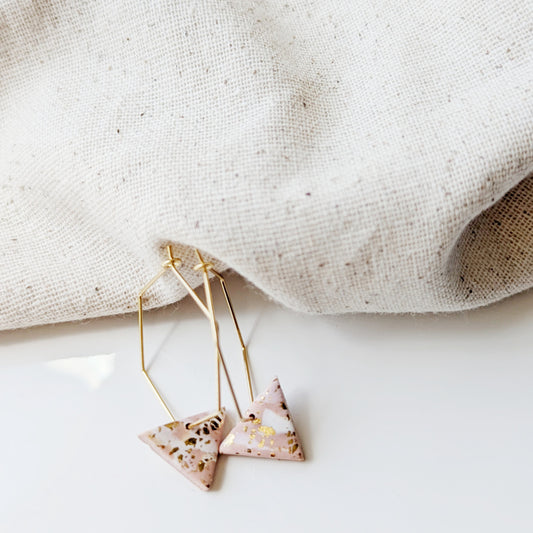 Sun Catcher Hoop Earring