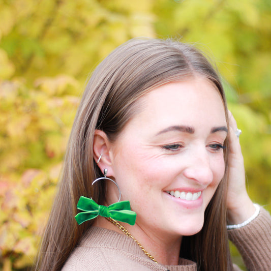 Velvet Evergreen Beau Earring
