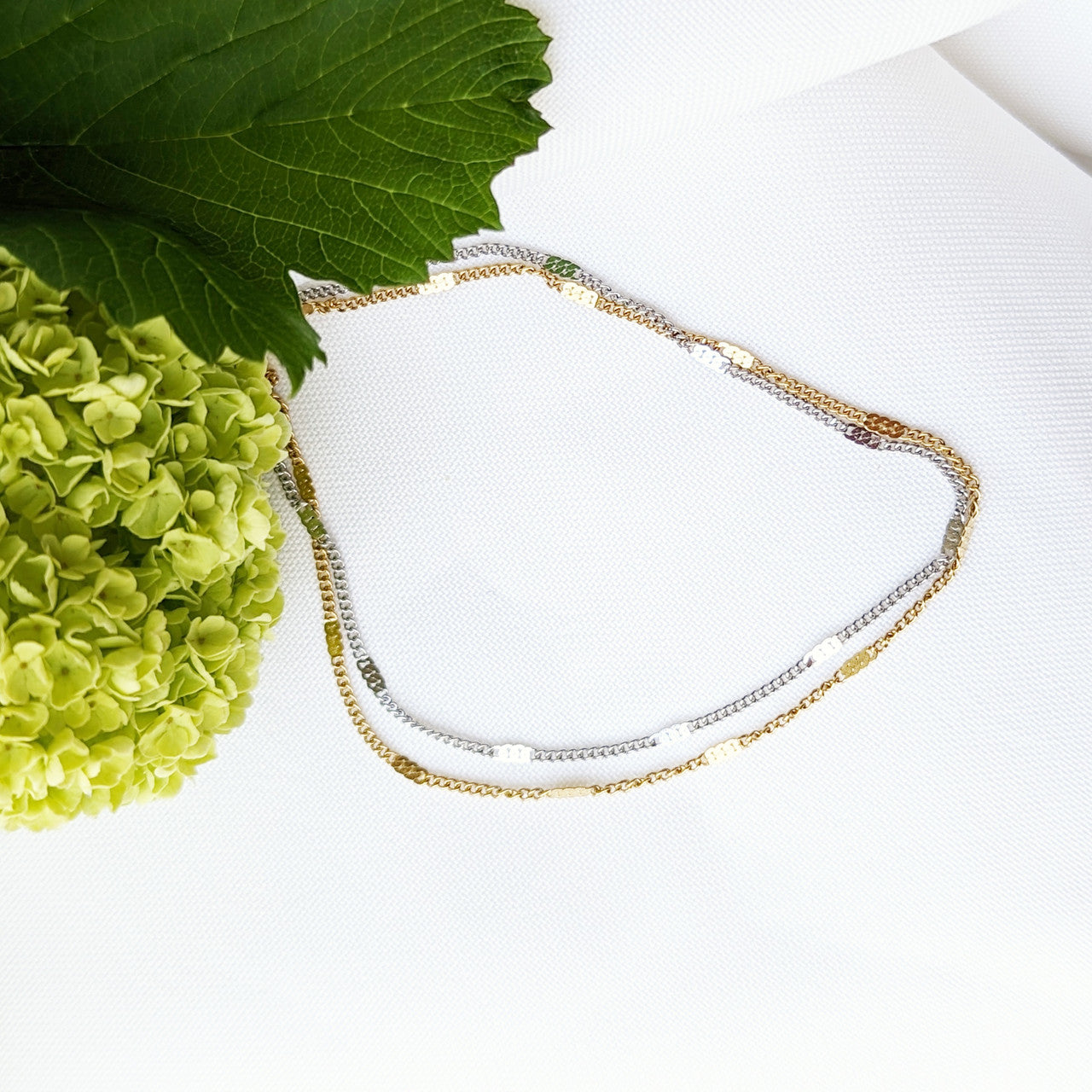 Double Chain | Anklet or Bracelet