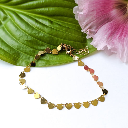 Heart Anklet