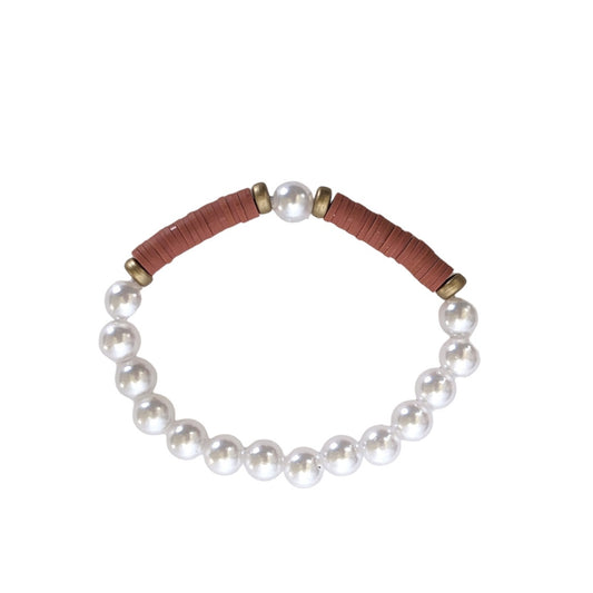 Pearl Heishi Bracelet | Color Options