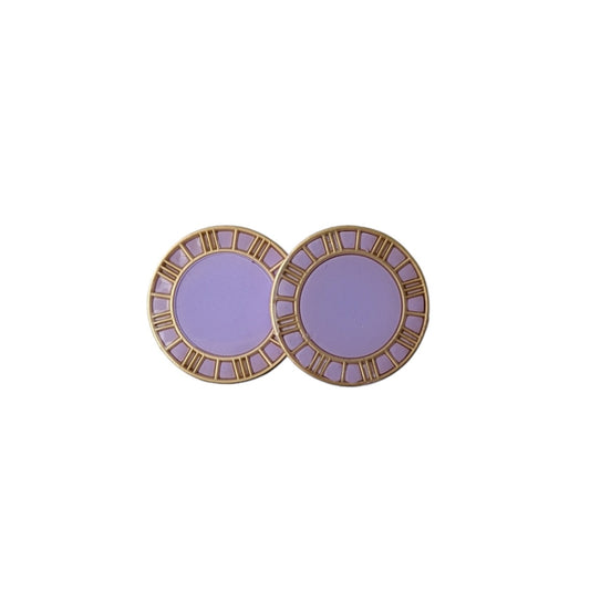 Lilac Statement Stud