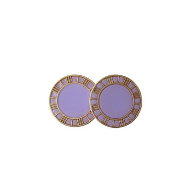 Lilac Statement Stud