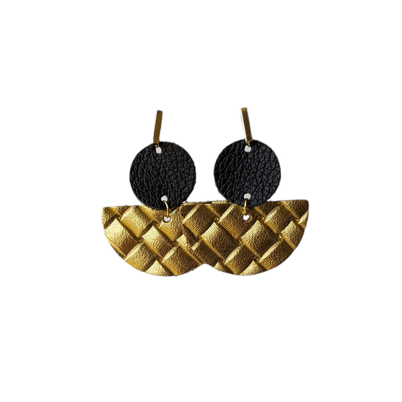 Becca Leather Earring