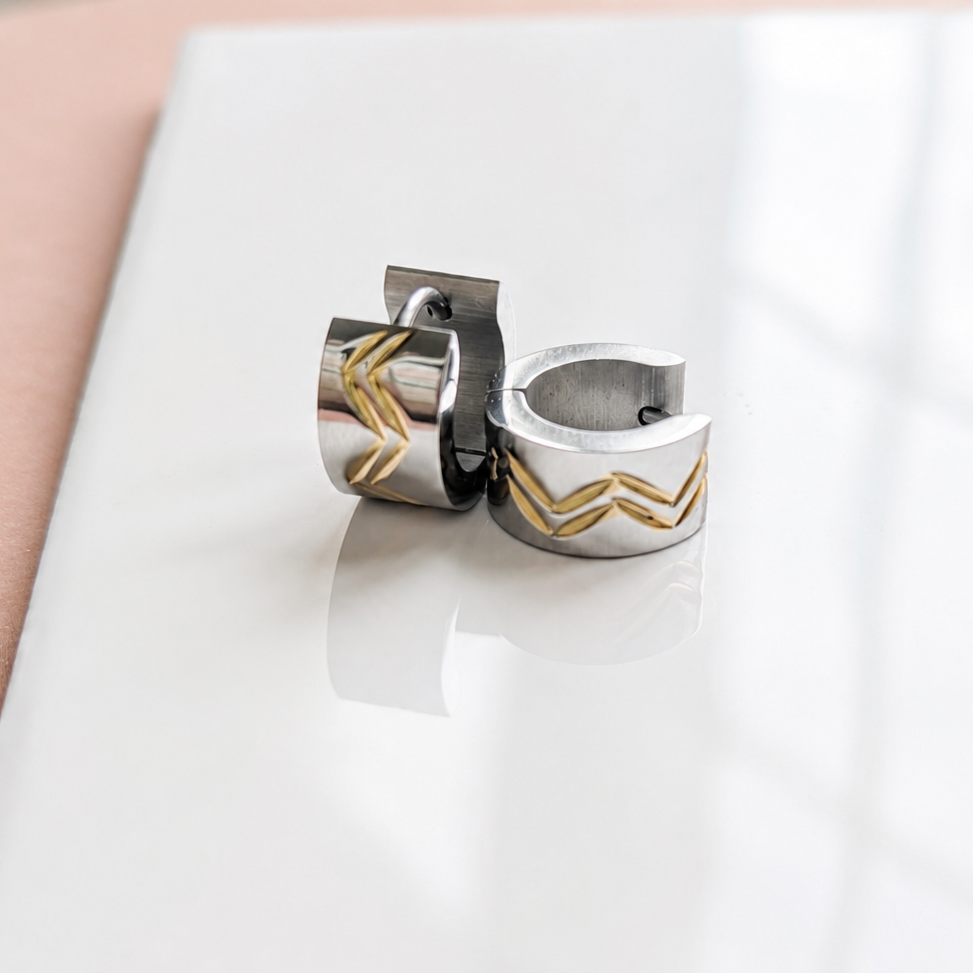 Beth Huggie Hoop Earring