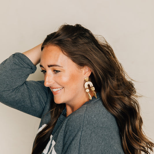 Cleo Clay Earring