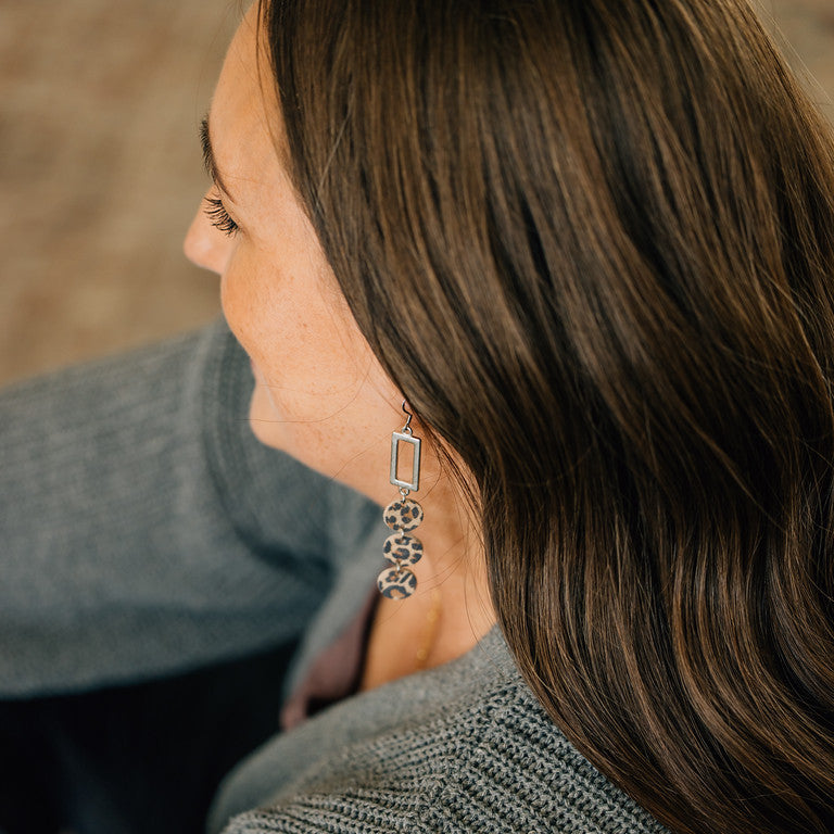 Leopard Jen Earring