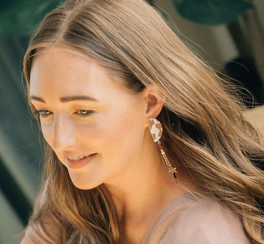 Gracey Clay Earring