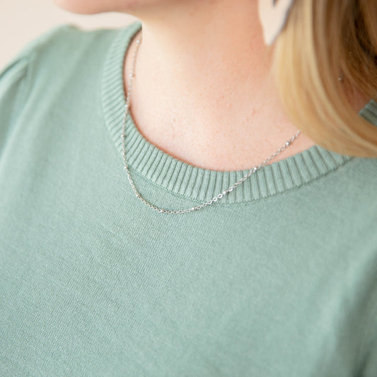 Silver Bead Chain