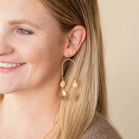 Gold Opulent Earring