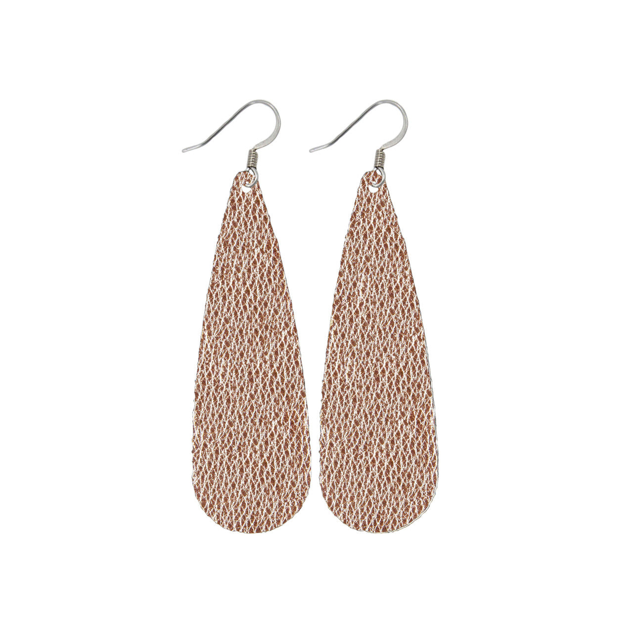 Rose Gold Tear Drop Earring